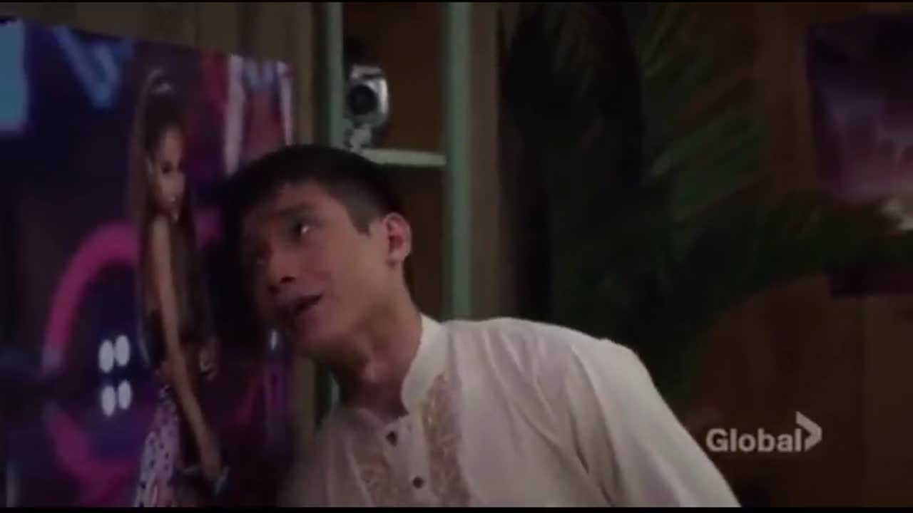 screencap of The Good Place, meme meaning 'oh, we're really in it now.'