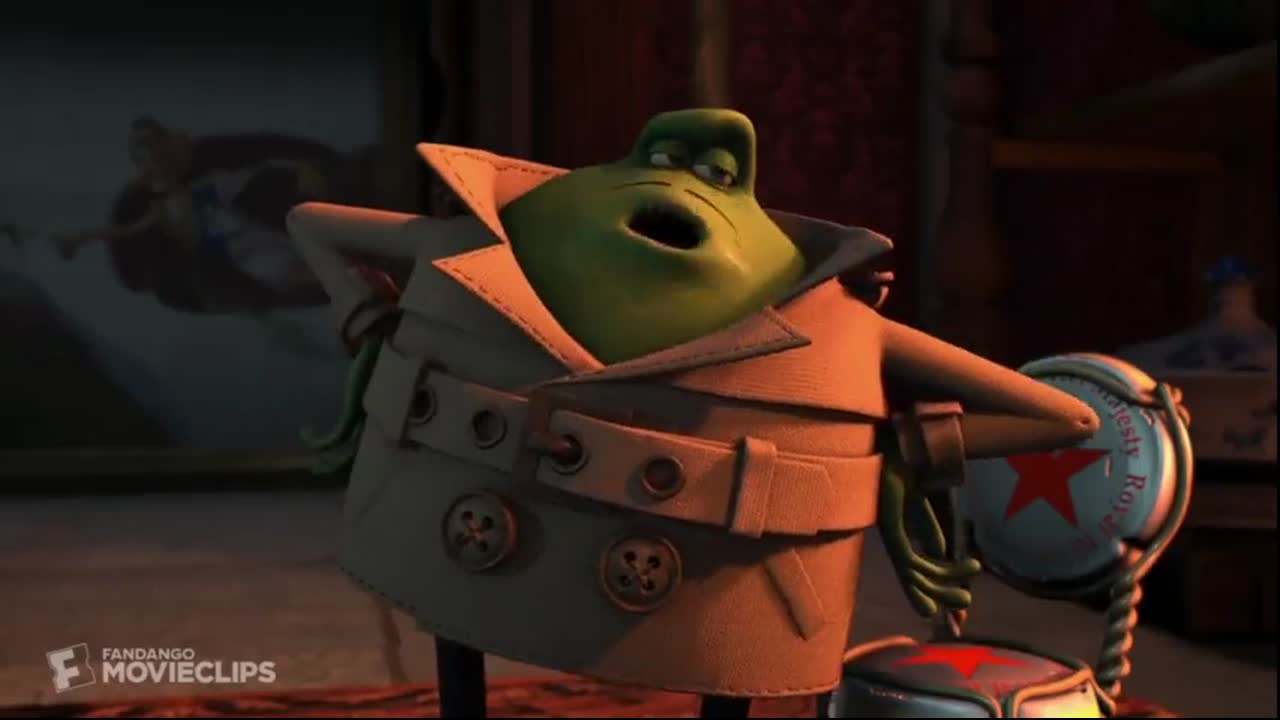 Flushed Away I find everyone's pain funny but my own