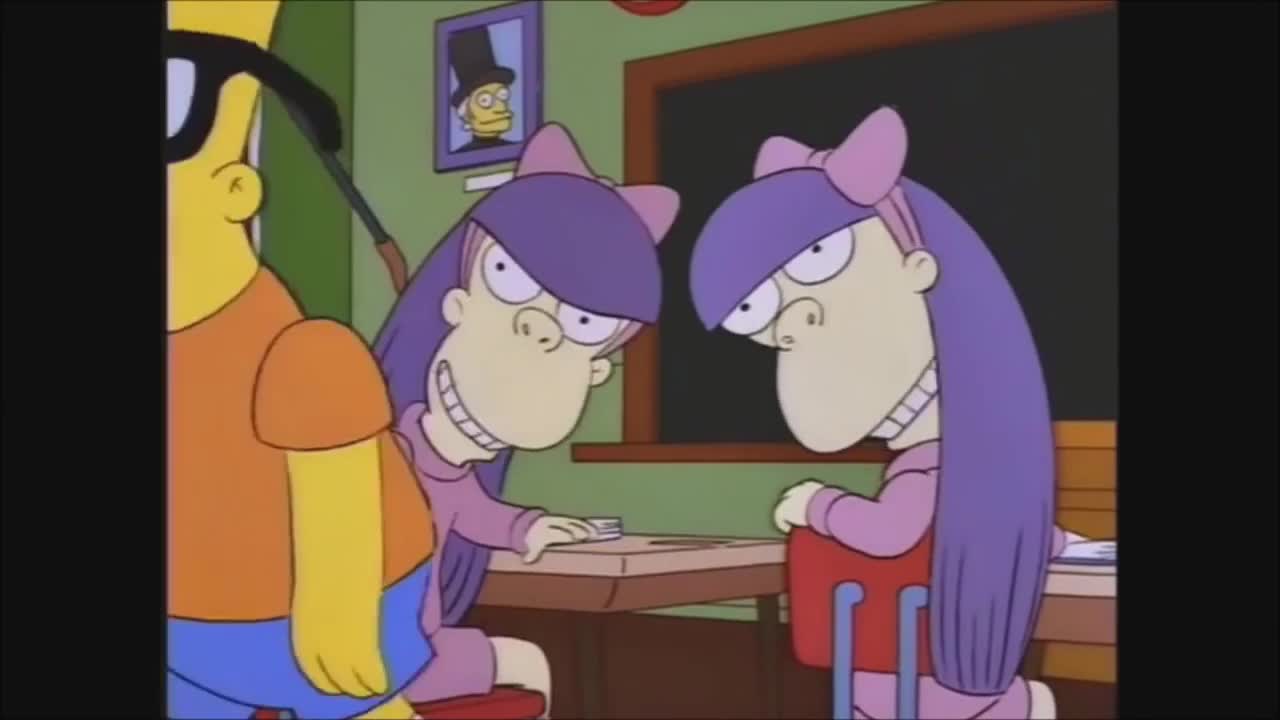 The Simpsons Nice glasses four eyes