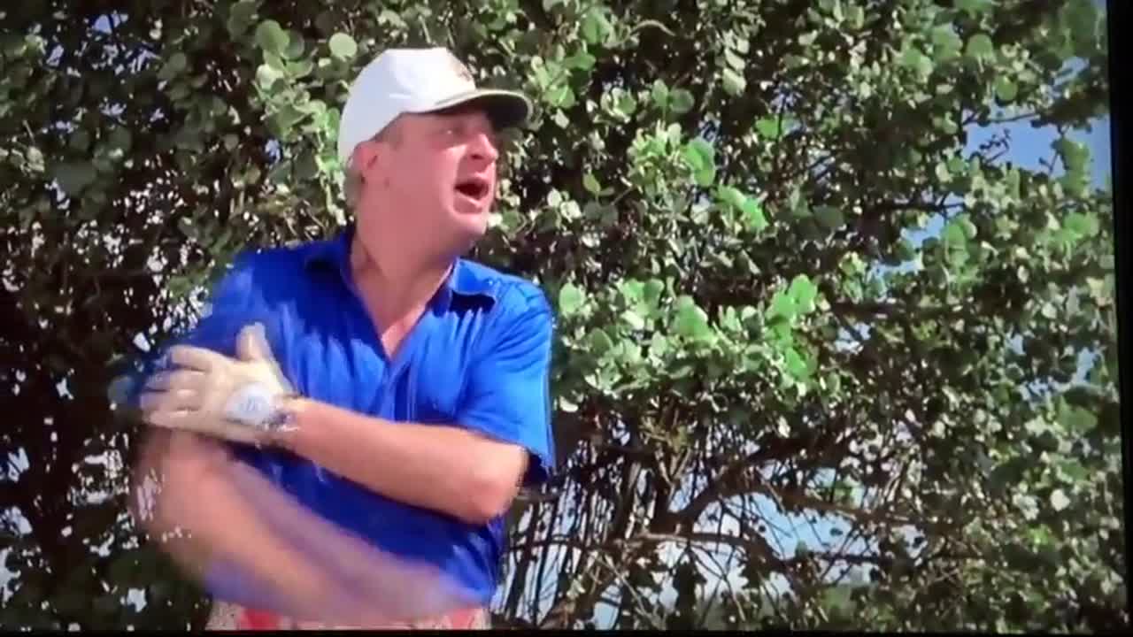Caddyshack Broken arm