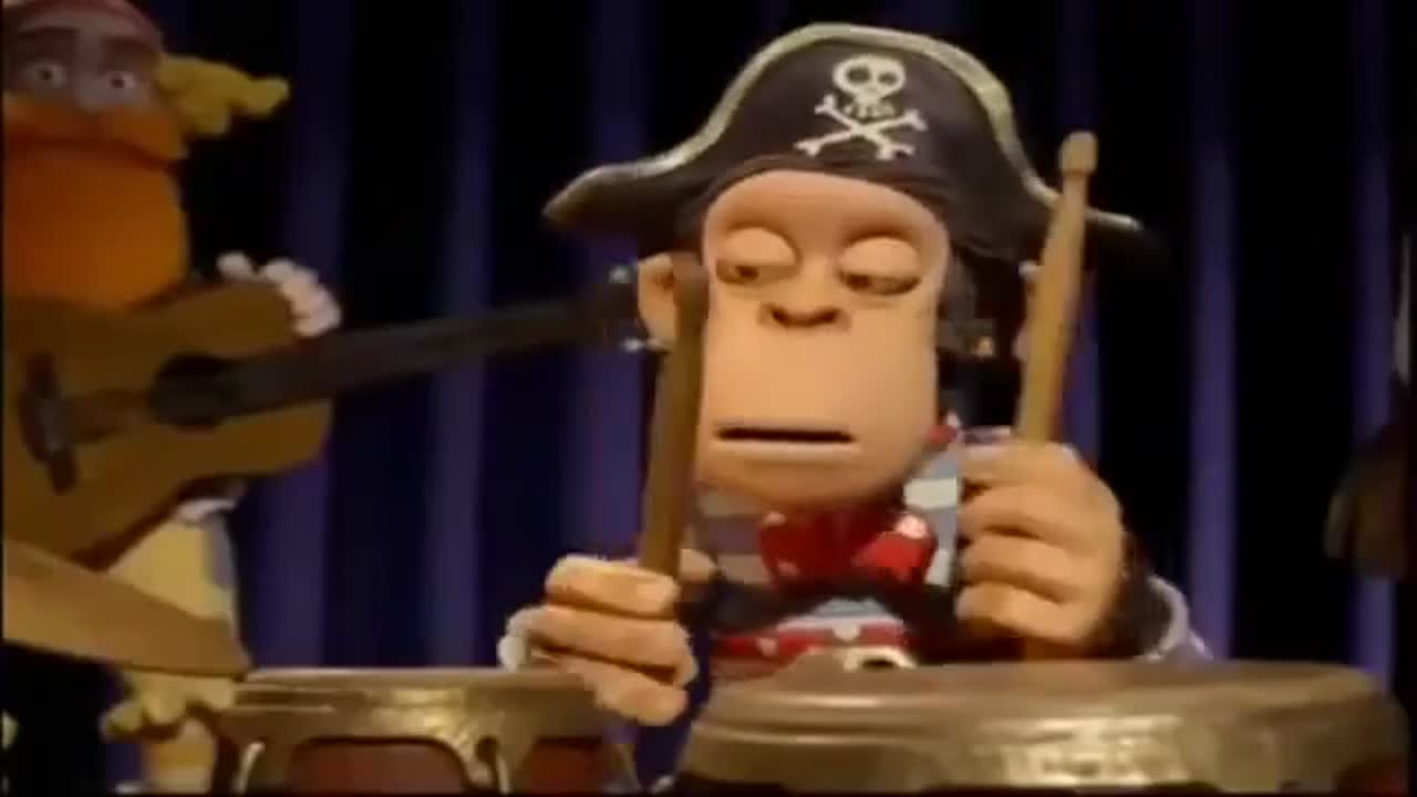 Pirates Band of misfits Monkey rimshot Perfect Meme Video Clip
