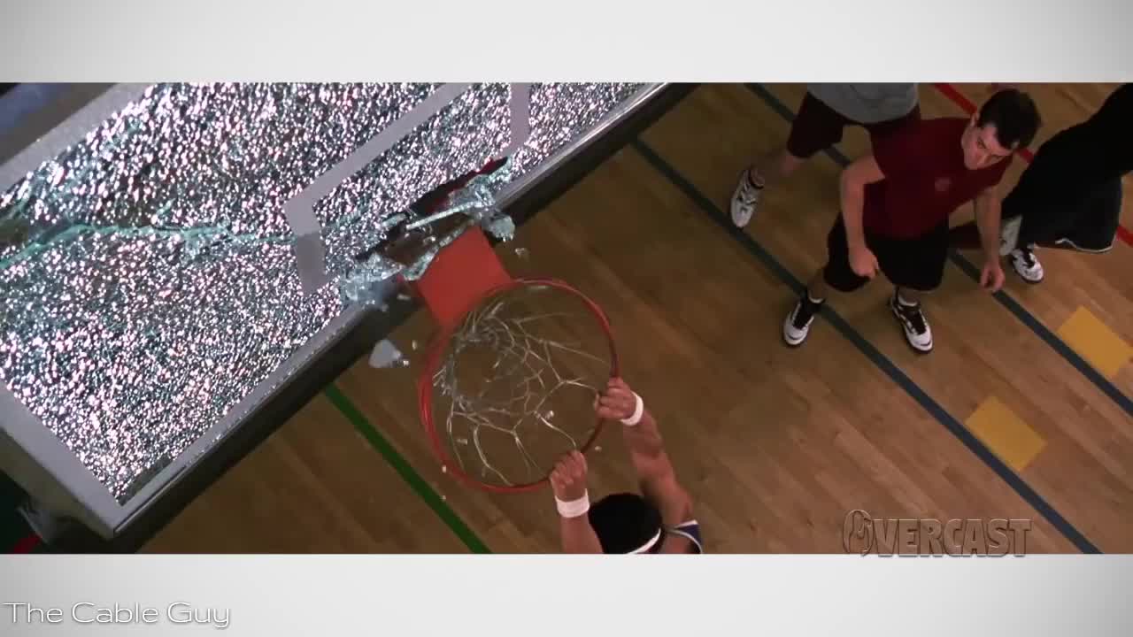 The Cable guy Slam Dunking