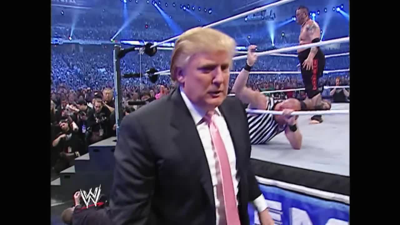 WWE The Hostile Takeover Of Donald Trump