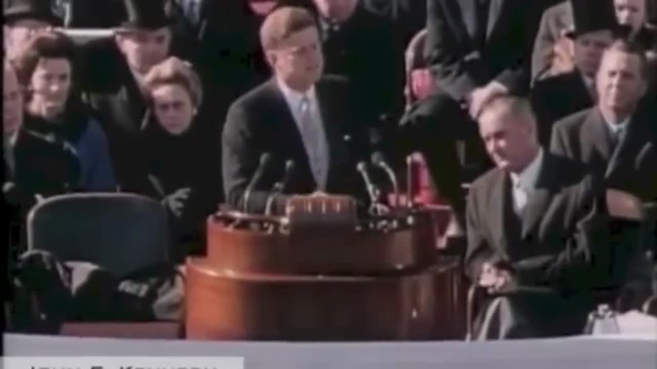 John f kennedy ask not what your country can do for you ask what you