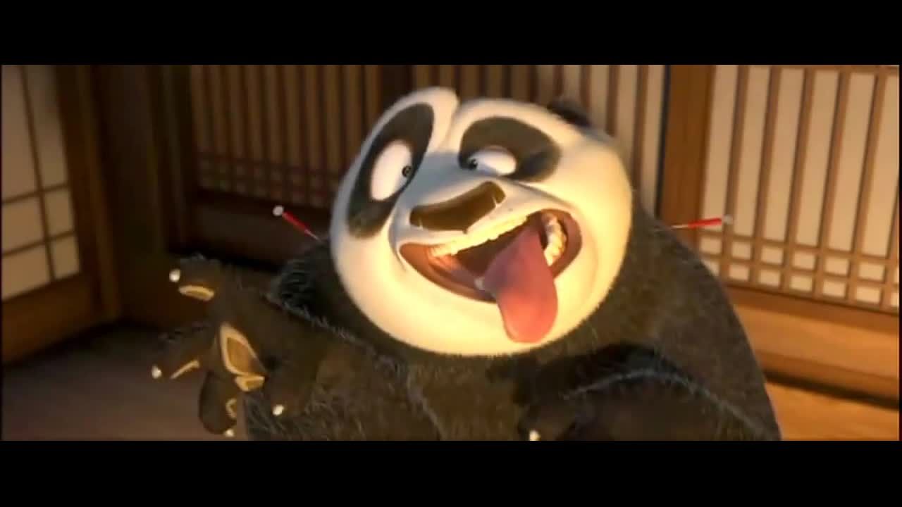 Laughing Kung Fu Panda