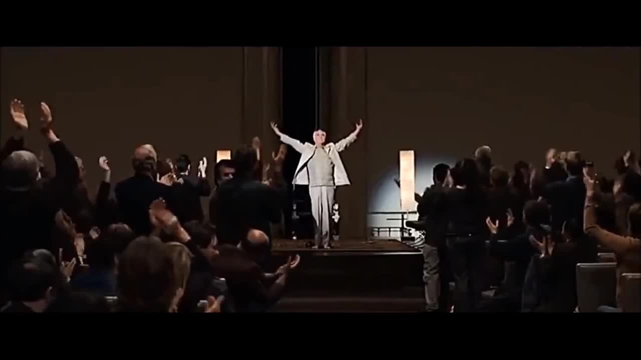 Yes Man Giving A Round Of Applause
