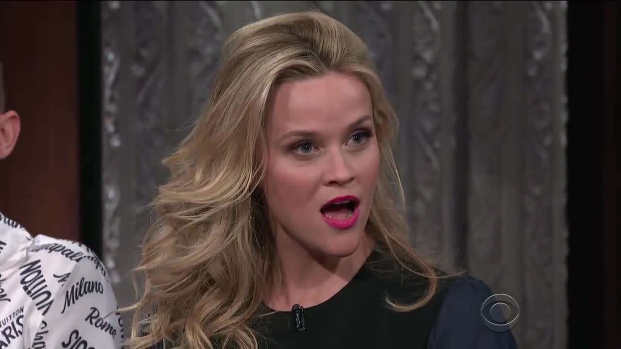 Late Show with Steven Colbert: Reese Witherspoon Wow