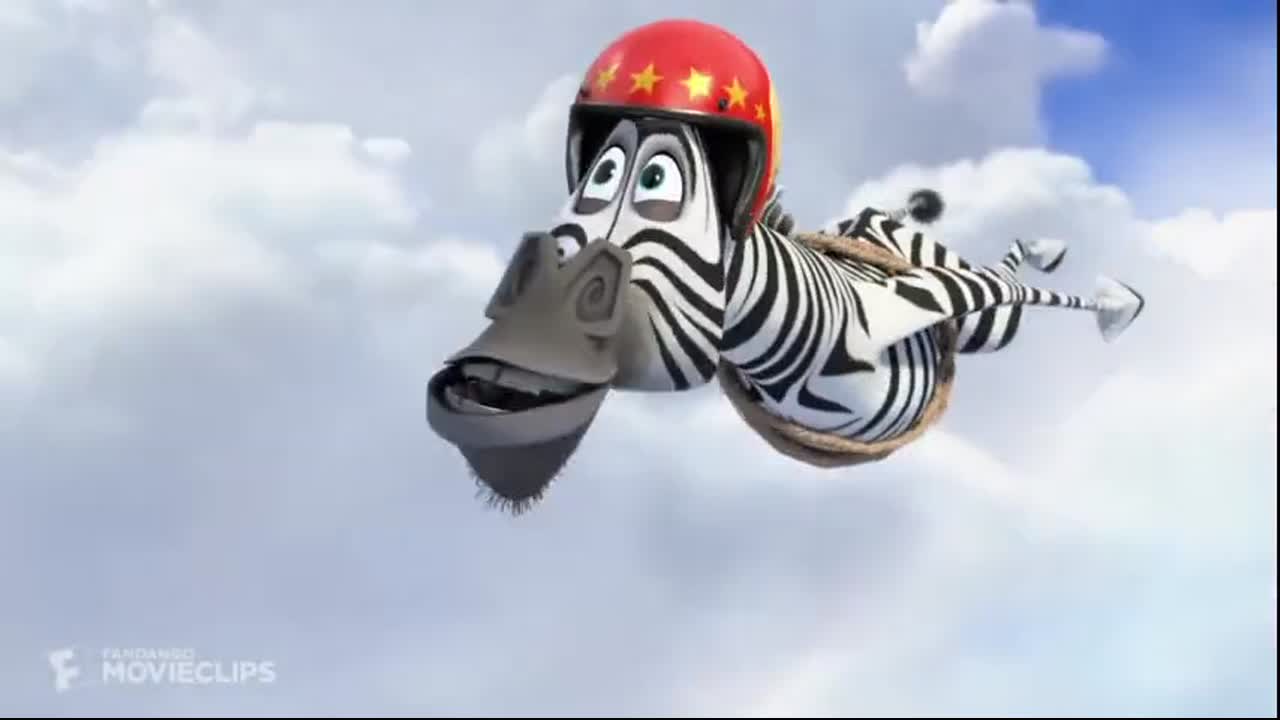 Madagascar 3 Zebras Can Fly