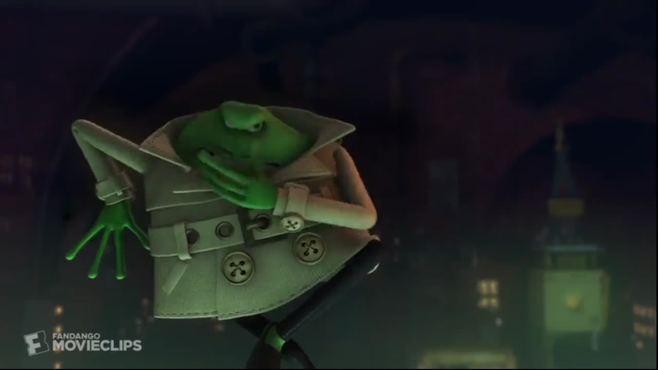 Flushed Away Frog facepalm