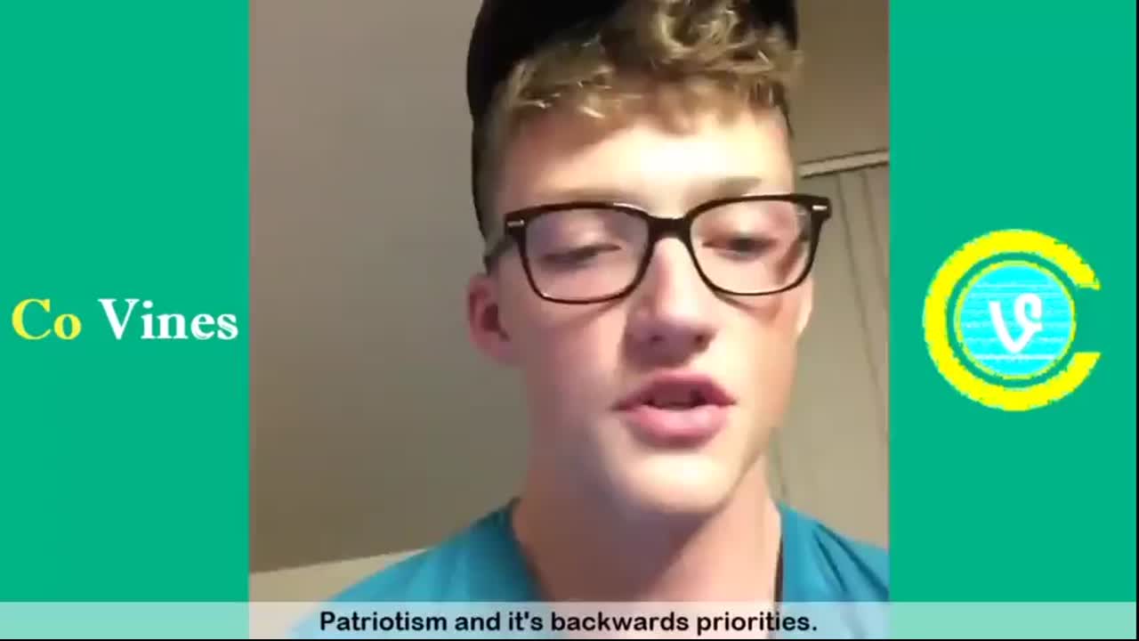 Patrick William Charlton Vine/Youtube Patriotism and it's backwards