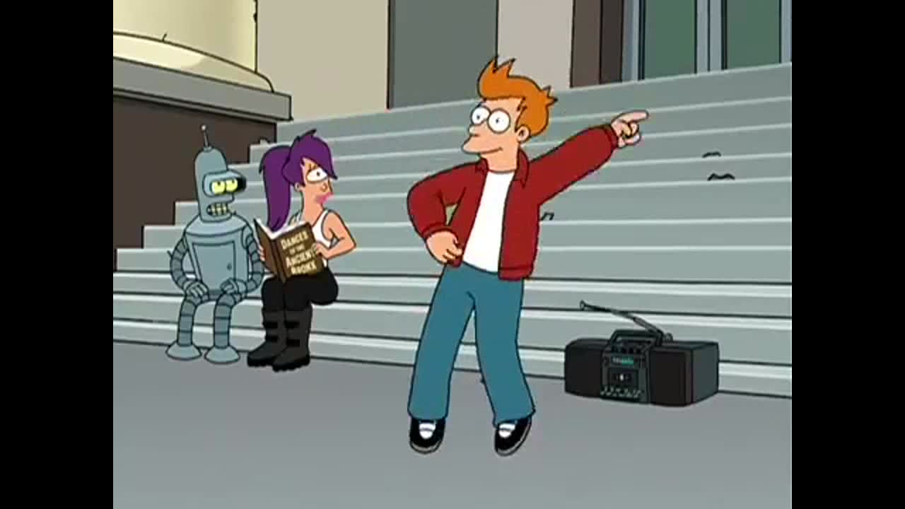 Futurama Fry Dance