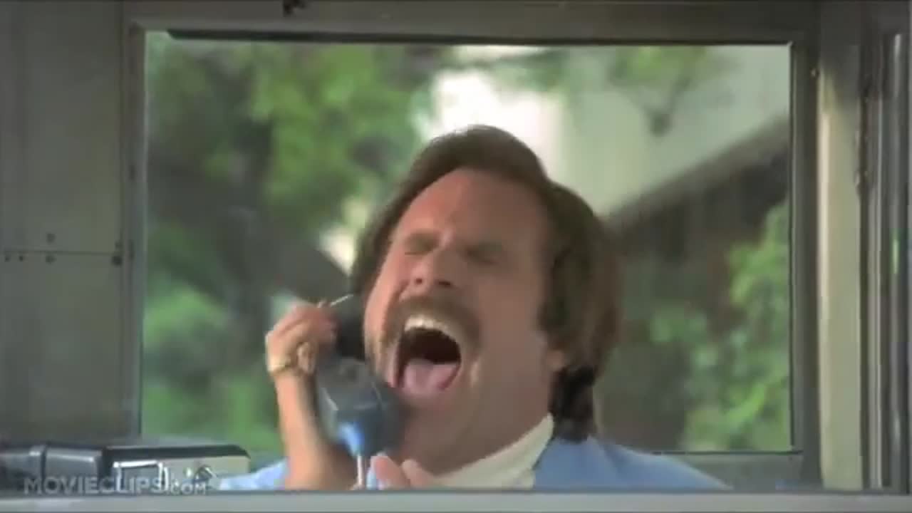 Anchorman Hysterical crying