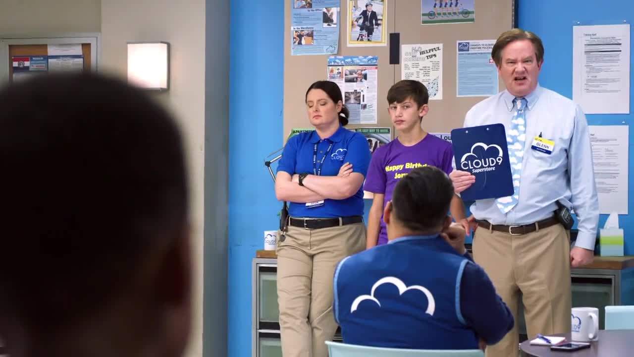 Superstore Stop. Stop it.