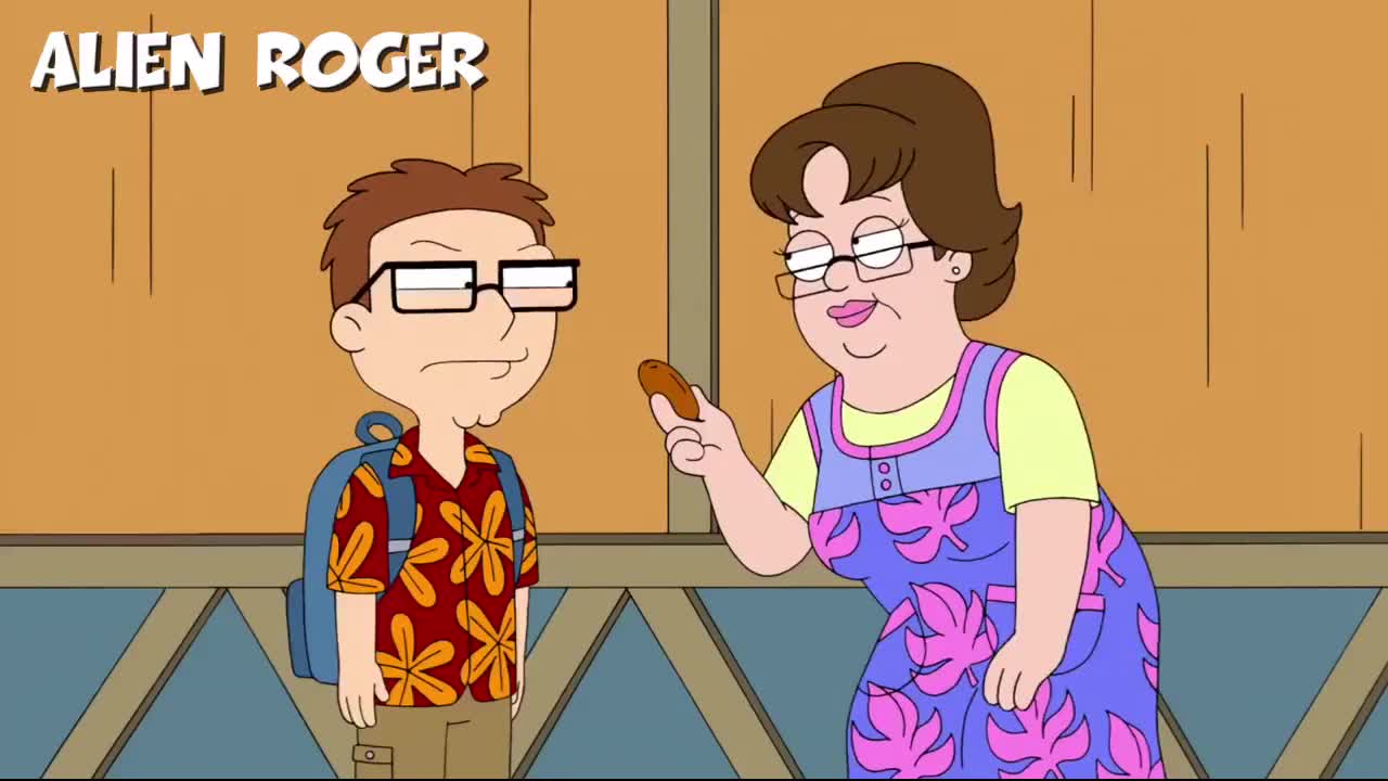 American Dad Ginger slap