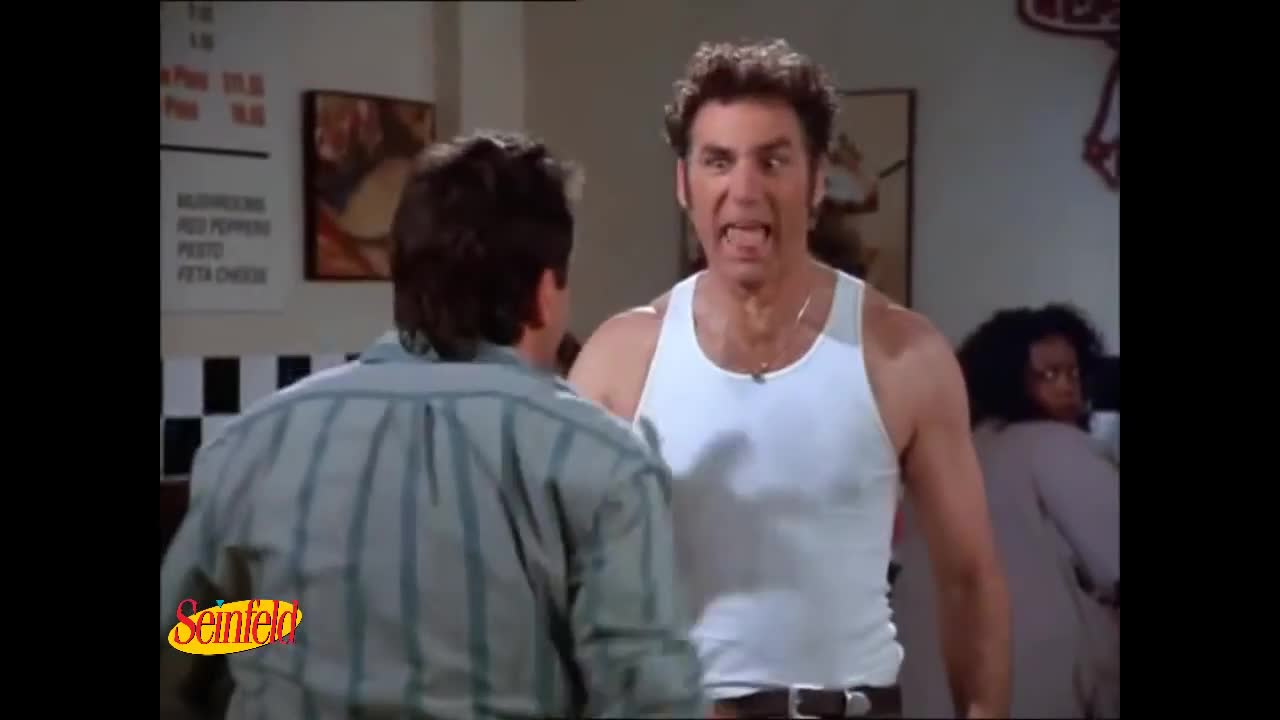 Seinfeld Kramer Gets Angry Perfect Meme Video Clip