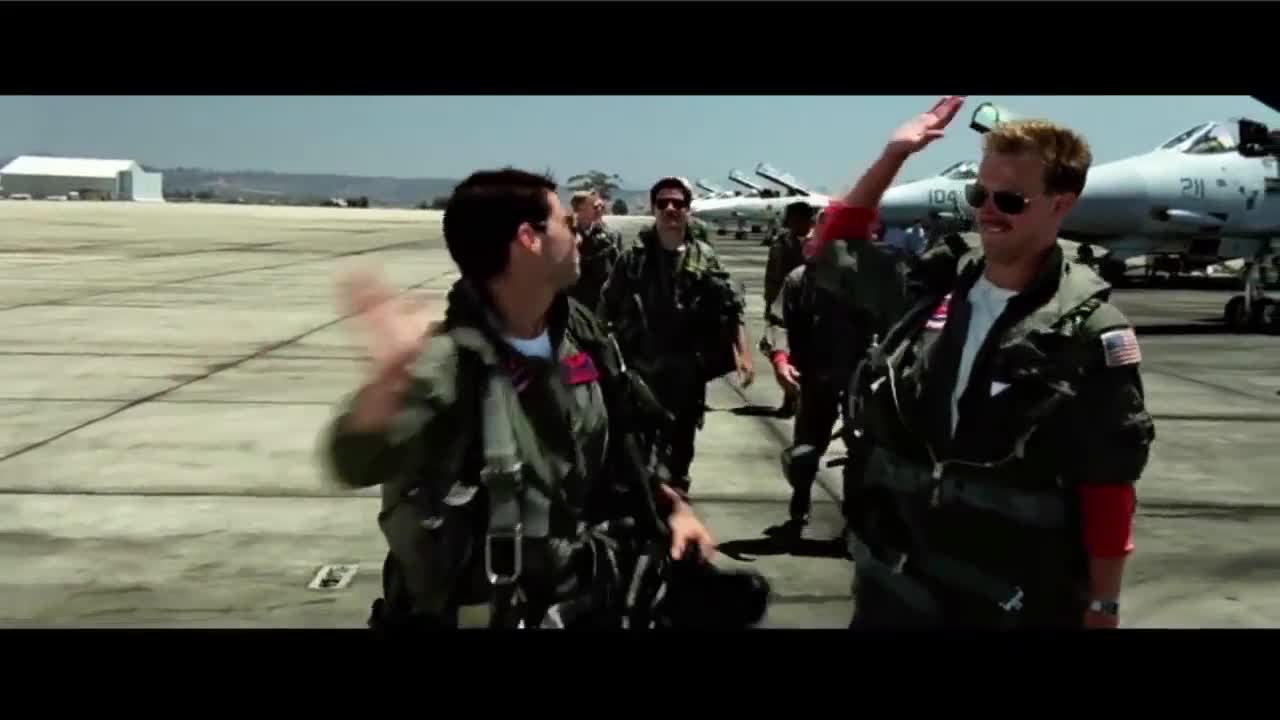 High five, Top Gun Wiki