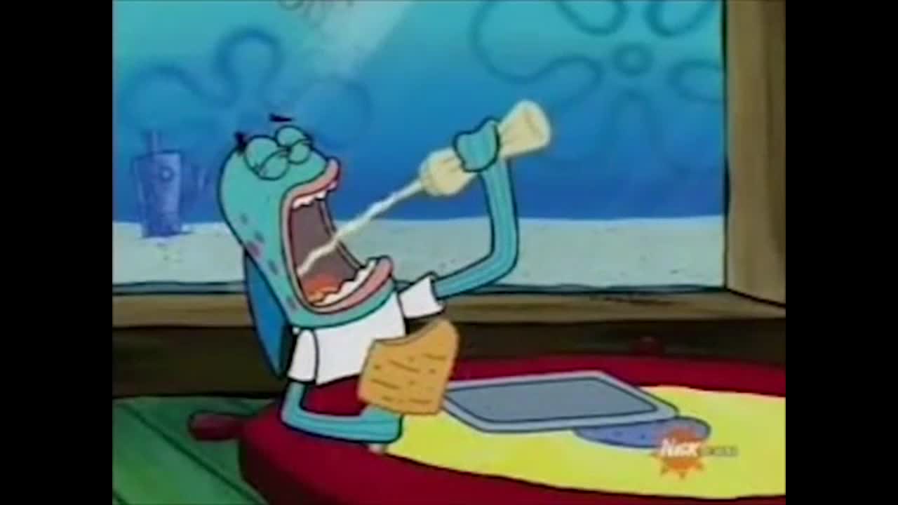 Spongebob Squarepants Harold Chugs Mayonnaise