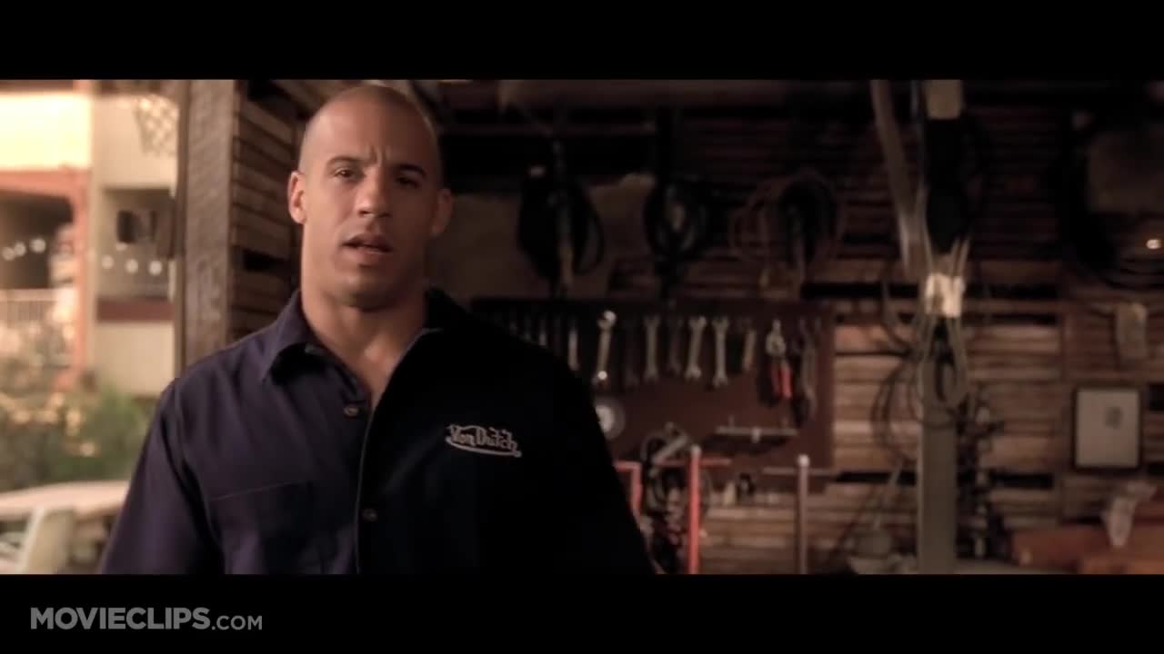 Fast and the Furious I live my life a quarter mile at a time