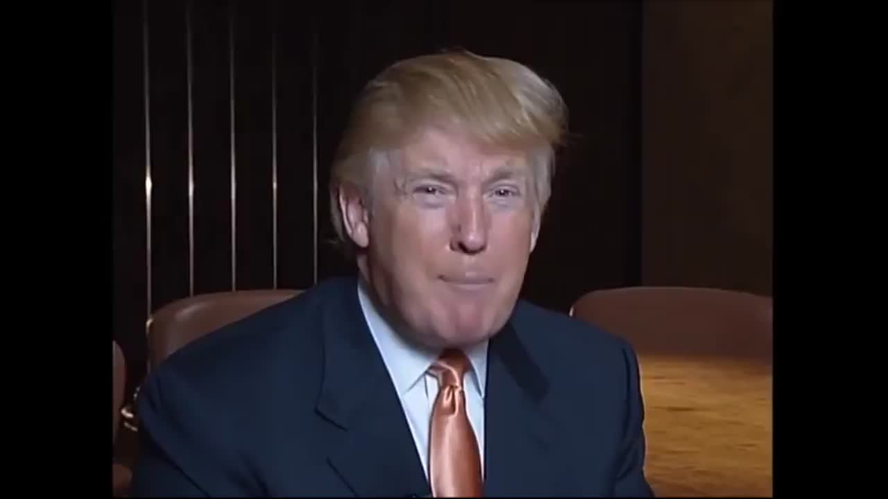 Birthday video clip by Trump