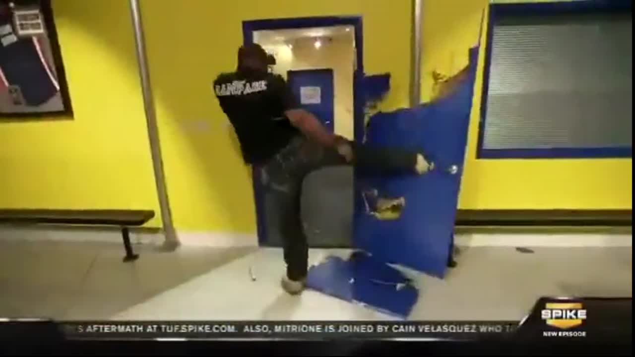 Rampage Jackson Door Rage