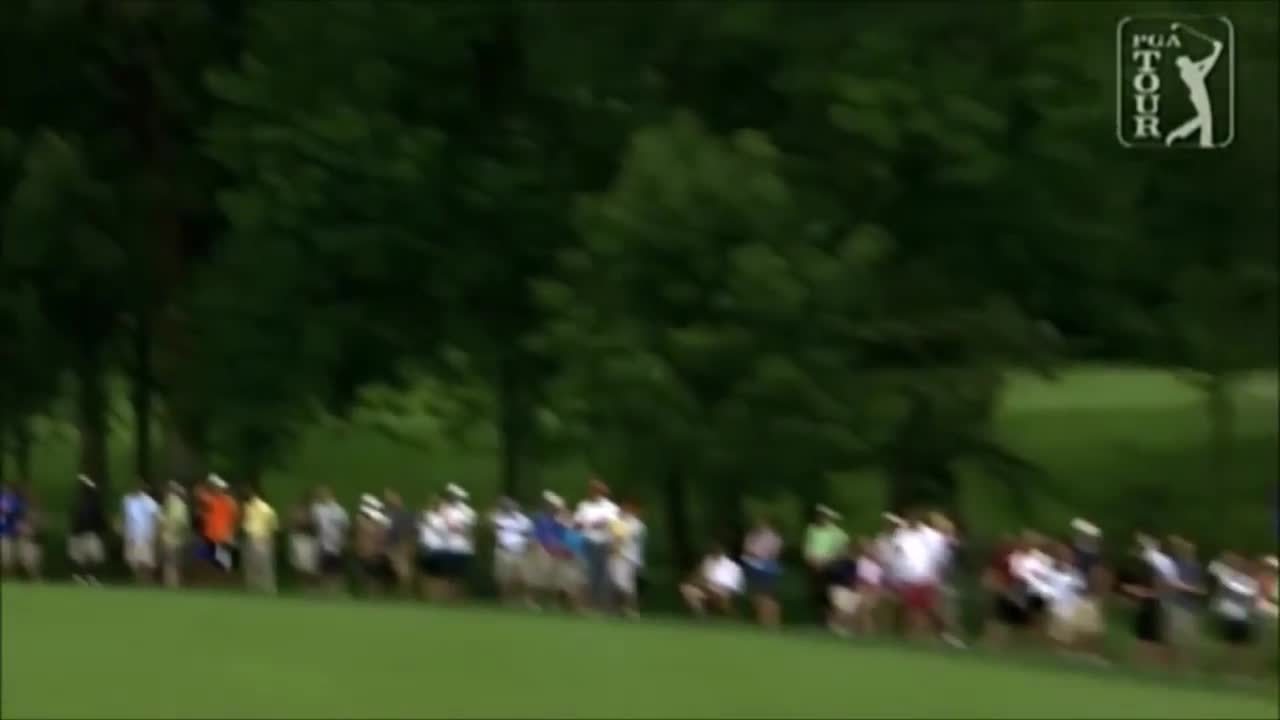 Golf Channel Fan hit by golf ball