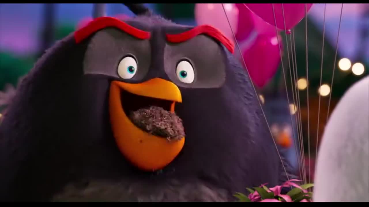Weird laugh video clip by The Angry Birds Movie 2