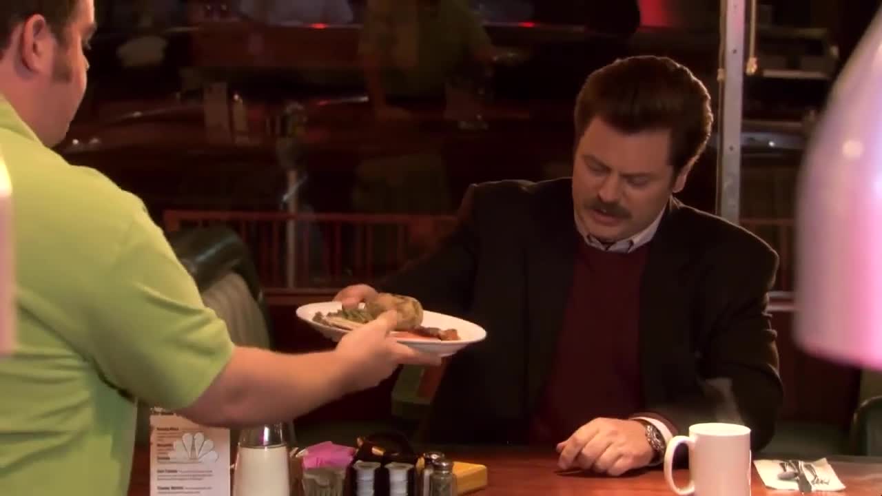 Parks and Rec Just Give Me All the Bacon and Eggs You Have