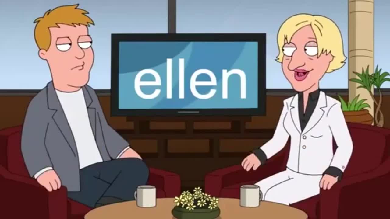 Family Guy Ellen Interrupts