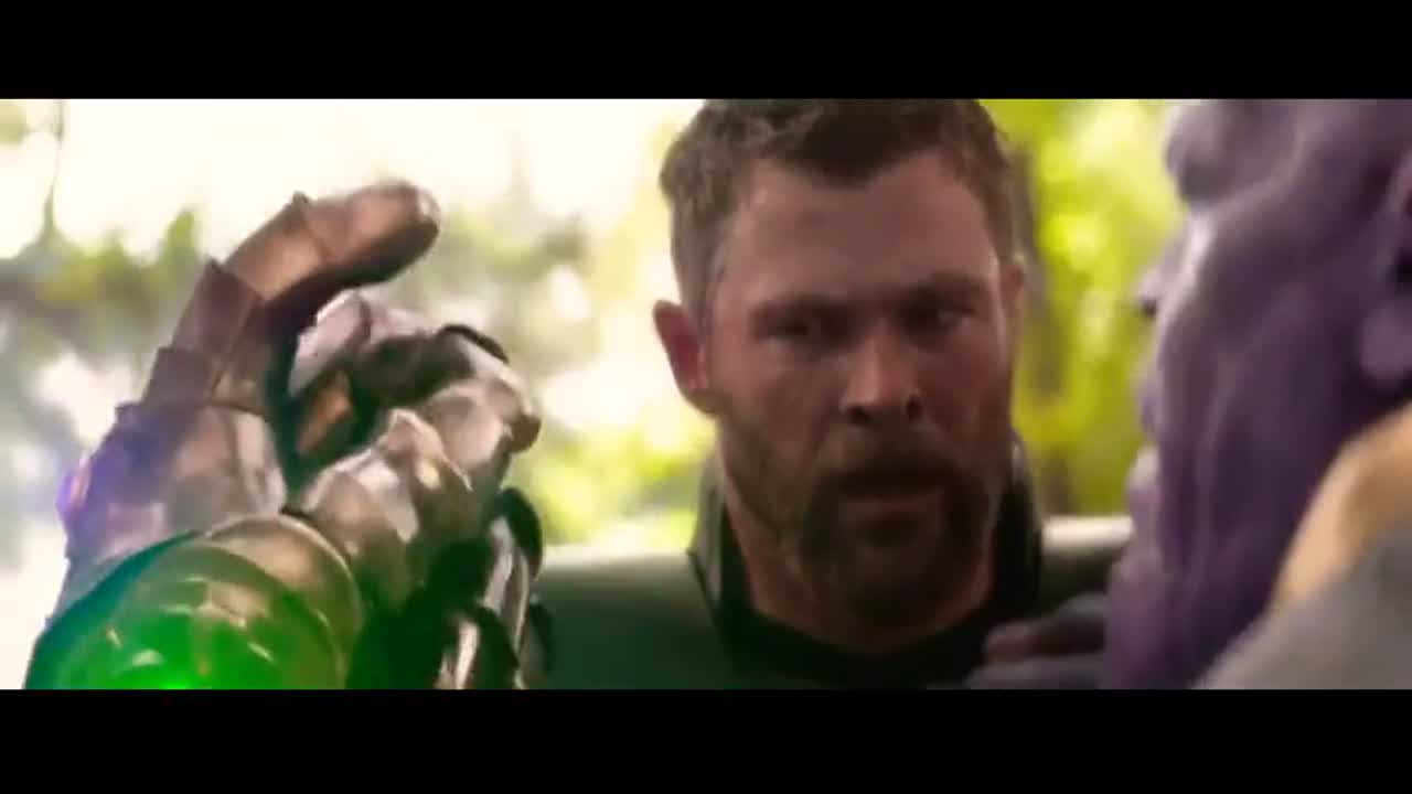 Avengers Infinity War Thanos snaps fingers Perfect Meme Video Clip