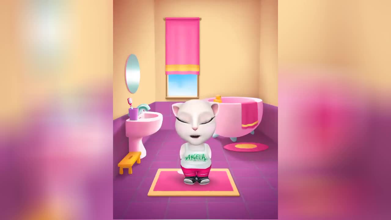 My Talking Angela Yawn Perfect Meme Video Clip