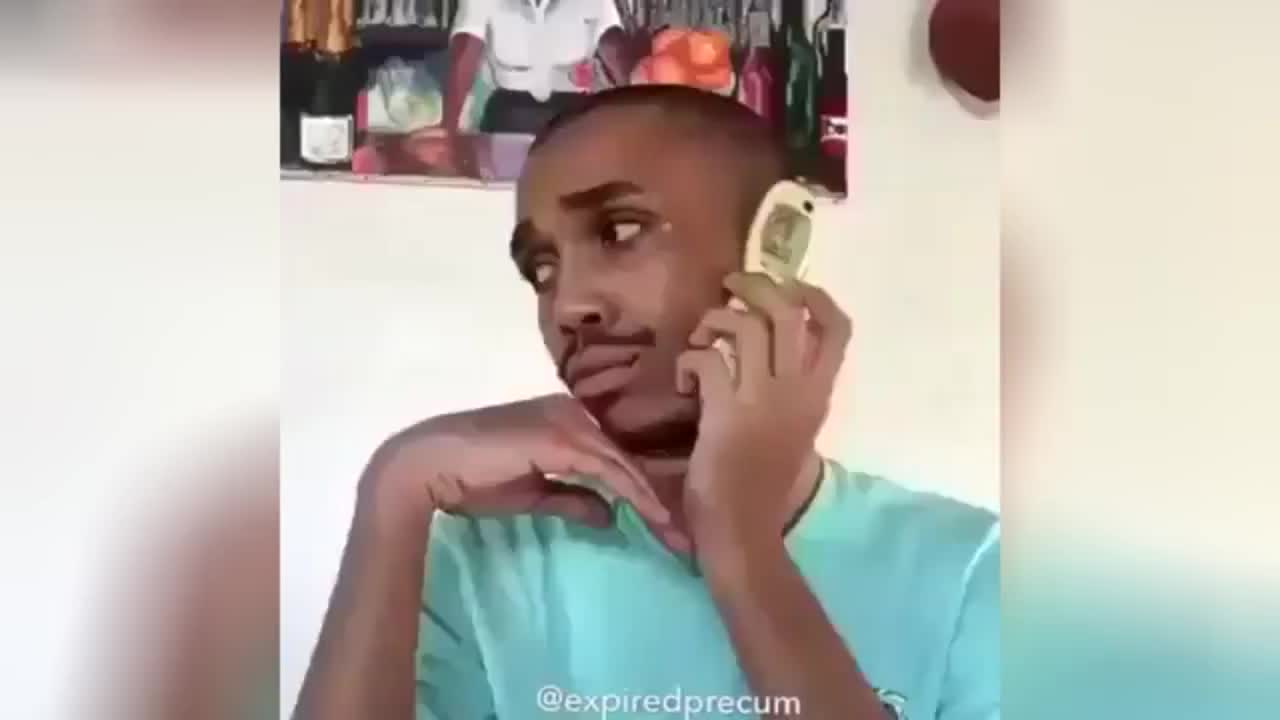 Vine Hanging up flip phone