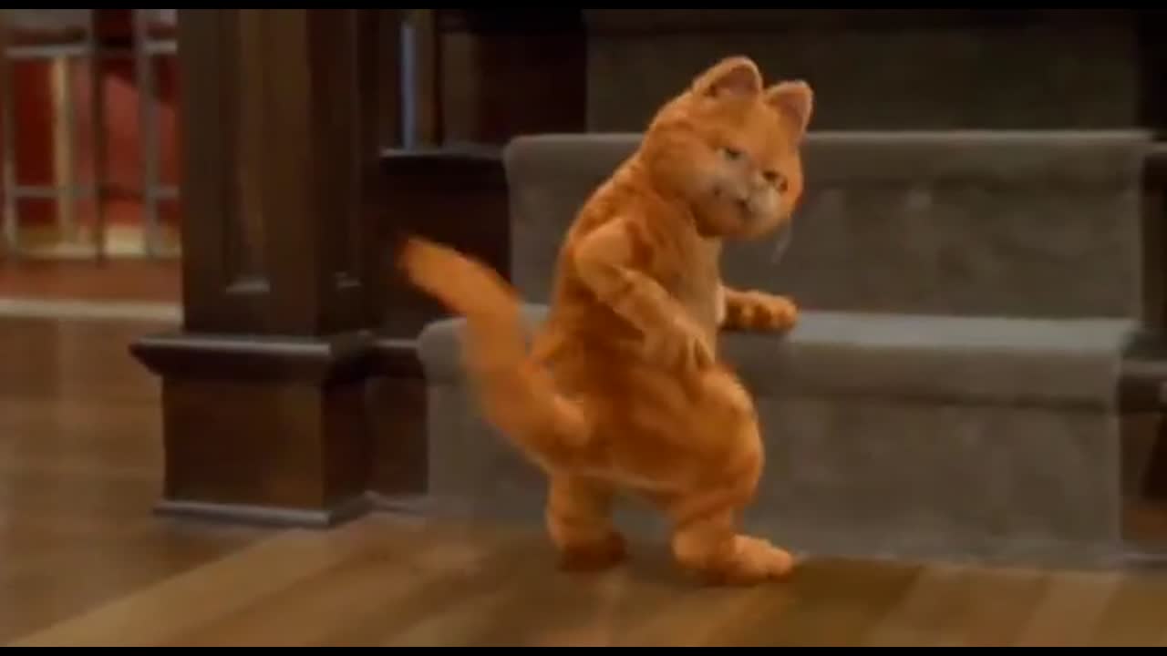 Garfield The Movie Booty Shake Perfect Meme Video Clip