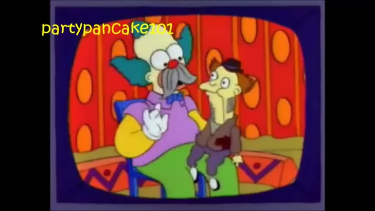 The Simpsons Krusty Tries Ventriloquism