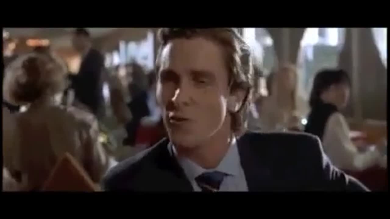 American Psycho I Know My Behavior Can Be Erratic Sometimes Perfect